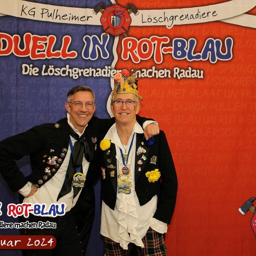 Karnevalsgesellschaf Pulheimer Loeschgrenadiere Bild Galerie 20.01.2024 Fotobox 14