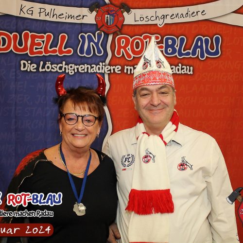 Karnevalsgesellschaf Pulheimer Loeschgrenadiere Bild Galerie 20.01.2024 Fotobox 26