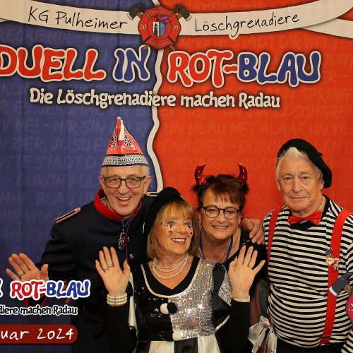 Karnevalsgesellschaf Pulheimer Loeschgrenadiere Bild Galerie 20.01.2024 Fotobox 27