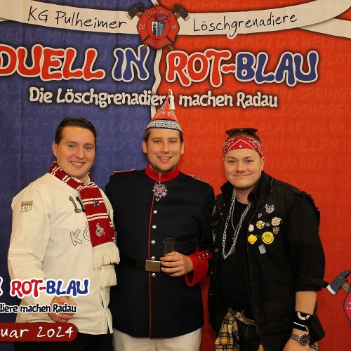 Karnevalsgesellschaf Pulheimer Loeschgrenadiere Bild Galerie 20.01.2024 Fotobox 34