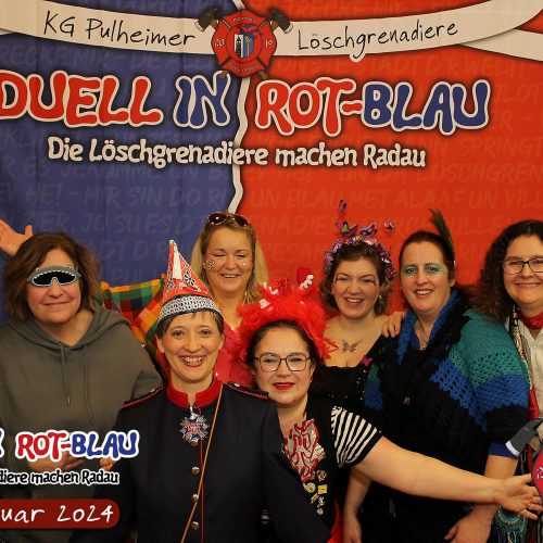 Karnevalsgesellschaf Pulheimer Loeschgrenadiere Bild Galerie 20.01.2024 Fotobox 36