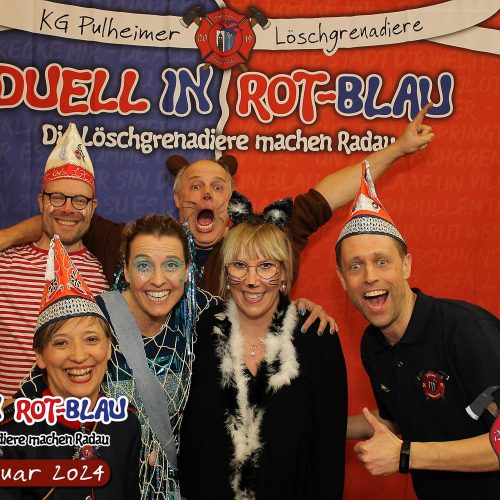 Karnevalsgesellschaf Pulheimer Loeschgrenadiere Bild Galerie 20.01.2024 Fotobox 39
