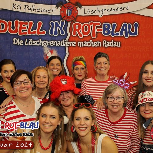 Karnevalsgesellschaf Pulheimer Loeschgrenadiere Bild Galerie 20.01.2024 Fotobox 47
