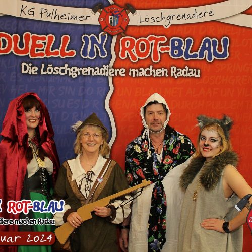 Karnevalsgesellschaf Pulheimer Loeschgrenadiere Bild Galerie 20.01.2024 Fotobox 57