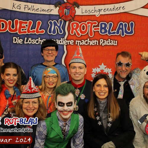 Karnevalsgesellschaf Pulheimer Loeschgrenadiere Bild Galerie 20.01.2024 Fotobox 65