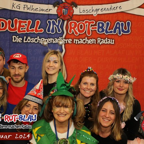 Karnevalsgesellschaf Pulheimer Loeschgrenadiere Bild Galerie 20.01.2024 Fotobox 71