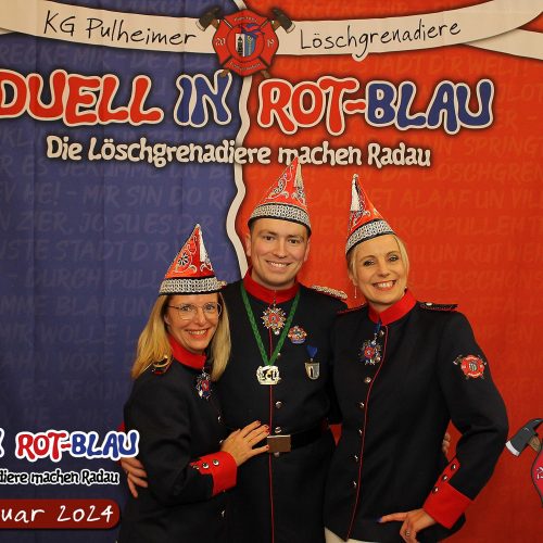 Karnevalsgesellschaf Pulheimer Loeschgrenadiere Bild Galerie 20.01.2024 Fotobox 9